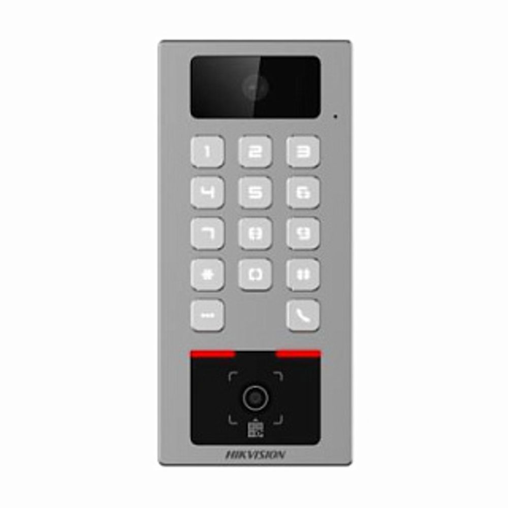 Hikvision DS-K1T502DBWX-CQR IP Домофон, вызывная панель
